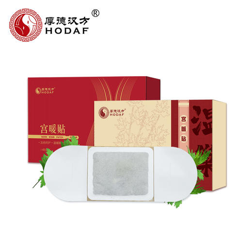 【两盒装】厚德汉方宫暖贴14袋/盒（温巢）(效期26/10) 商品图4