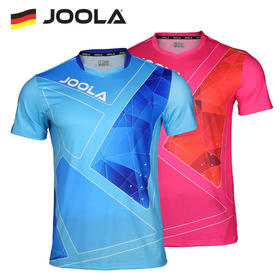 优拉JOOLA 3212钻石 尤拉乒乓球服男女款专业运动T恤短袖透气比赛乒乓球衣