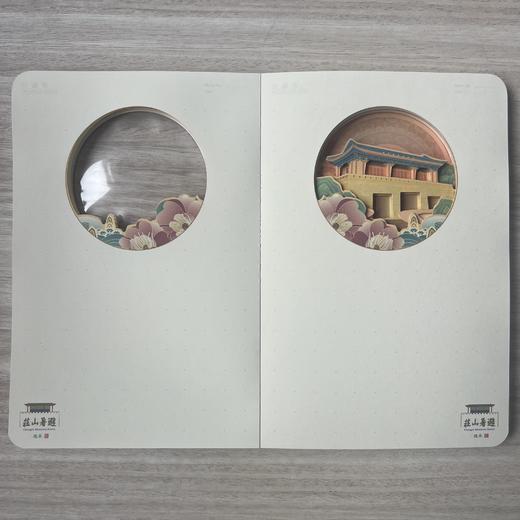 丽正门3D纸雕笔记本 商品图1