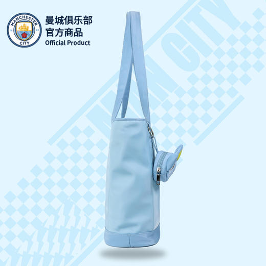 曼城俱乐部官方商品丨队徽款托特包大容量手提袋足球迷礼物包包 商品图2