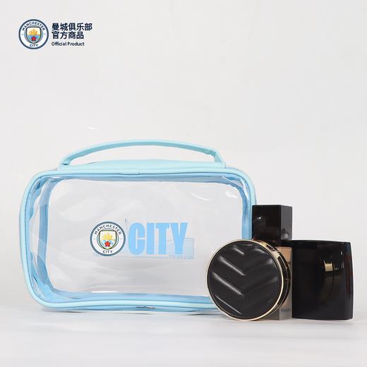曼城俱乐部官方商品 | 队徽款化妆包洗漱包防水大容量足球迷周边 商品图0