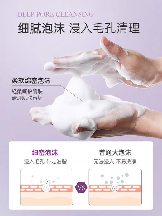 韩国AKF紫苏氨基酸洗面奶深层清洁收缩毛孔控油祛痘洁面乳120g*2 商品图4