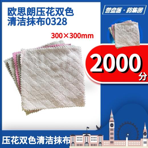 227681	欧思朗压花双色清洁抹布0328 商品图2