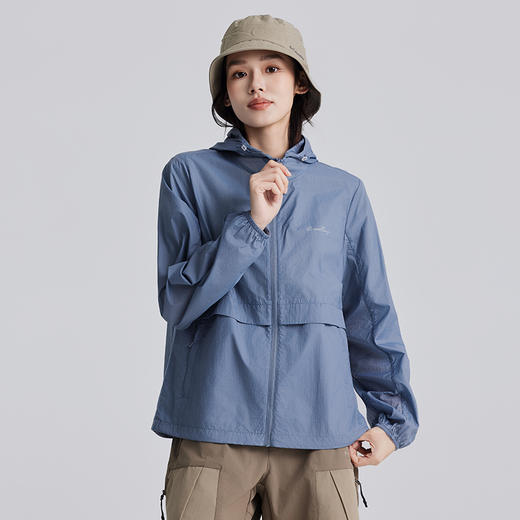 拓路者户外防晒衣女2024新款海边防紫外线凉感轻量薄款透气防晒衫 商品图1