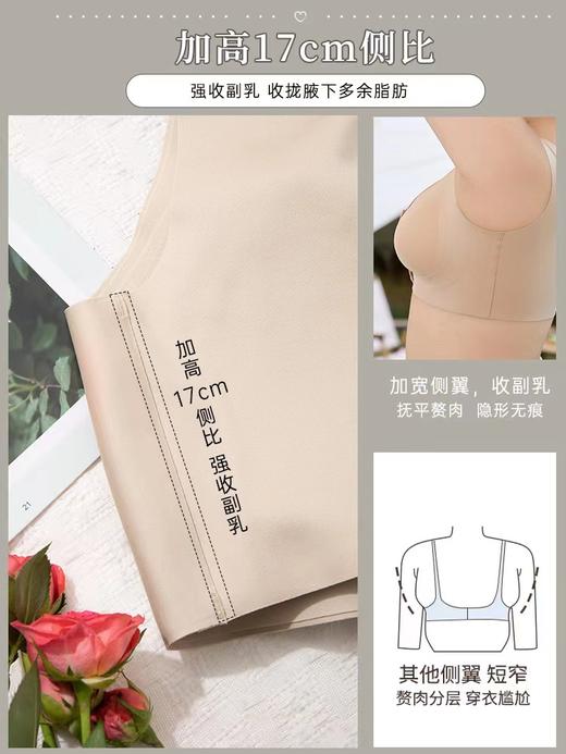 【大码】前开扣内衣中老年文胸（卡码请拍小一码， 按身高+体重选尺码，小胸平胸不拍会空杯） #W2412 商品图2