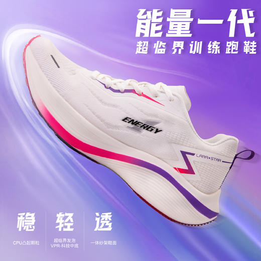 【乐刻甄选】劳拉之星轻盈回弹 超临界发泡掌心尼龙板跑步鞋（多色可选） 商品图1