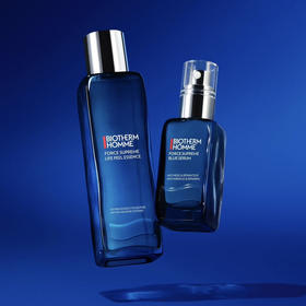 法国 Biotherm碧欧泉  男士蓝钻A醇玻色因紧致淡纹精华/爽肤水 套装