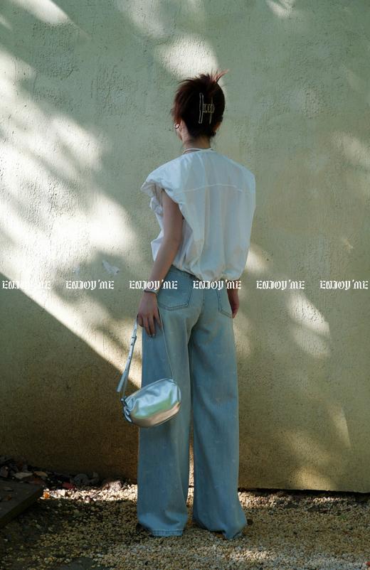 【门店同款】ENJOY夏季蝴蝶结印花阔腿裤 157405508 商品图3