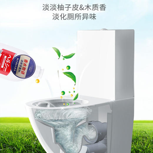 日本进口樱美堂（红标）香水物语·洁厕芳香剂500ml 商品图2