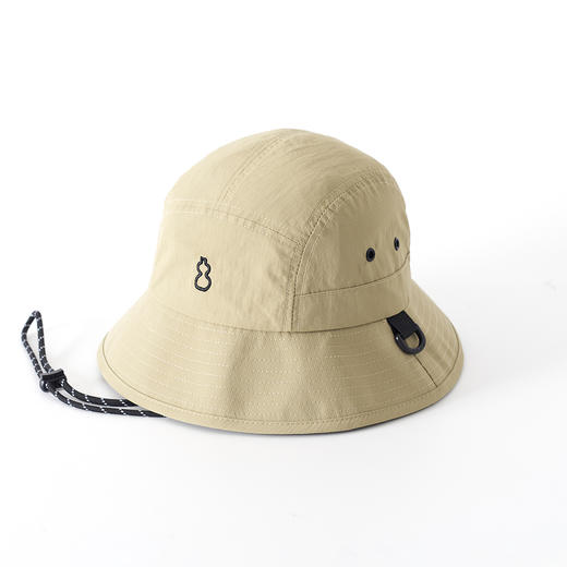 吃茶去chichaqu2024轻量渔夫帽户外夏季遮阳帽男女logo刺绣款 商品图2