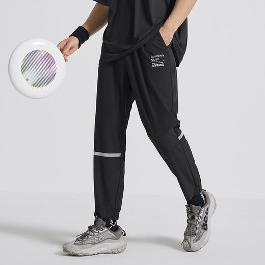 OMG运动 凉感轻量跑步裤男士透气速干长裤高弹力裤子男春夏季宽松J-FMCK2673 商品图3