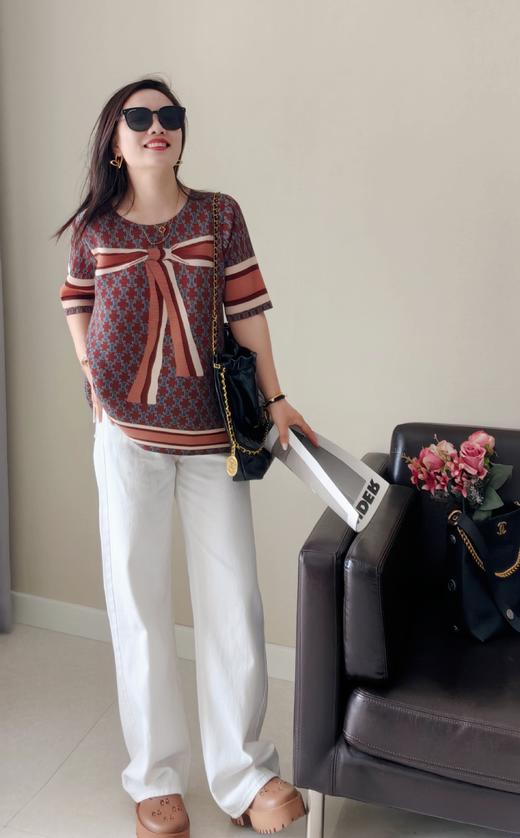 蝴蝶结三宅小A显瘦衫 商品图5