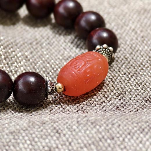 自在丰福紫檀祈福手串 商品图4