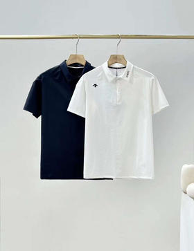 迪桑特高尔夫系列男士轻量化速干POLO衫修身版型