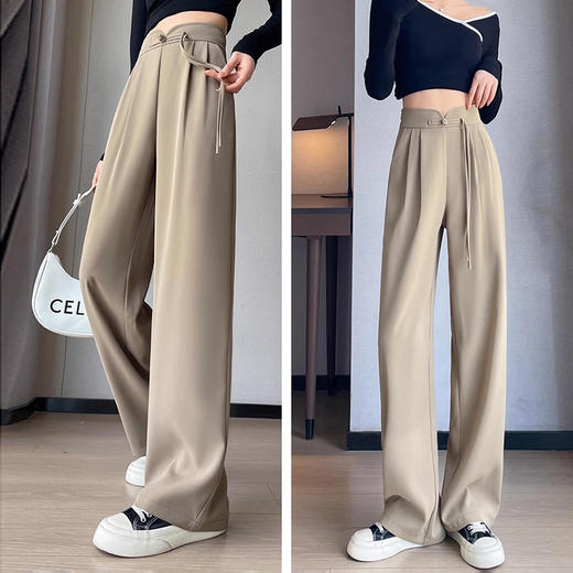 裁缝学苑AS245西装裤纸样女装垂感新款新中式裤子国风阔腿裤打板 商品图1