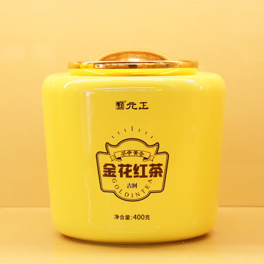 【限量珍藏】元正红茶创新金花红茶冠突散囊菌红茶400g高端送礼盒装 商品图4
