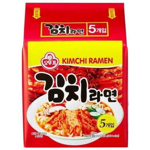 不倒翁泡菜拉面(120gx5)오뚜기 김치라면 商品图0