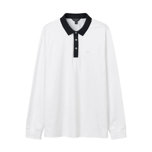 帆船Nautica国专水柔棉长袖Polo正价890元 商品图0