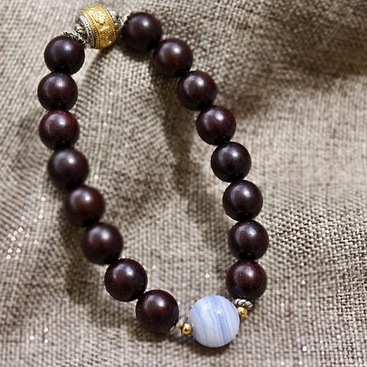 自在丰福紫檀祈福手串 商品图6