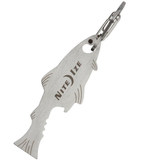 美国奈爱NiteIze鱼形巧鱼多用工具开瓶器割线器螺丝刀钥匙扣挂扣 商品图3