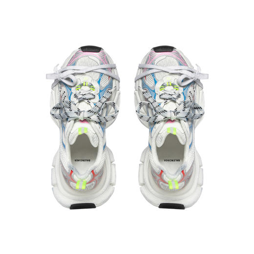BALENCIAGA 巴黎世家 女士网布和聚氨酯运动老爹鞋 混色 734734 W3XL5 9645 商品图2