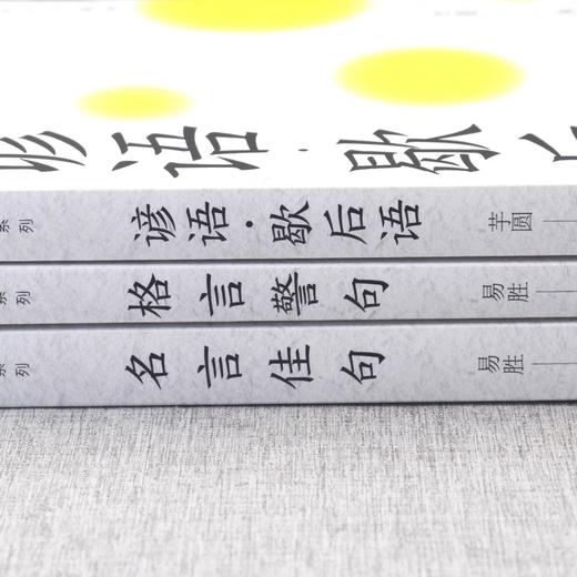 名言佳句+格言警句+谚语歇后语 名人名言经典语录国学经典 全3册 商品图4