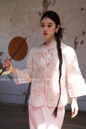 【门店同款】ENJOY夏季云敛-醒春集国风刺绣开衫 157500839