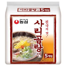 农心牛骨汤面(110g*5)농심 사리곰탕면