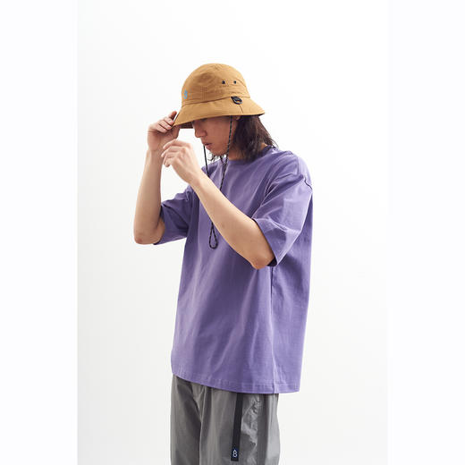 吃茶去chichaqu2024轻量渔夫帽户外夏季遮阳帽男女logo刺绣款 商品图5