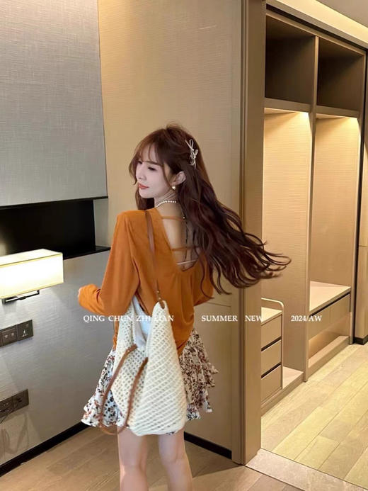 防晒碎花套装 商品图1