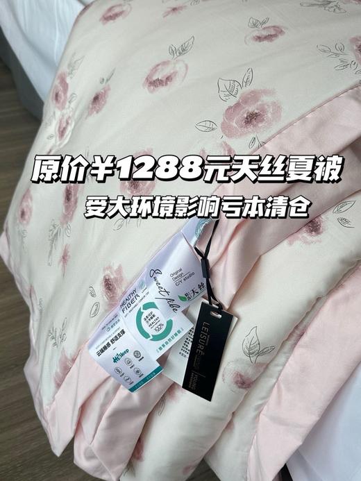 「品牌尾单清仓」母婴A类抑菌  天丝夏被 不带礼盒 商品图7