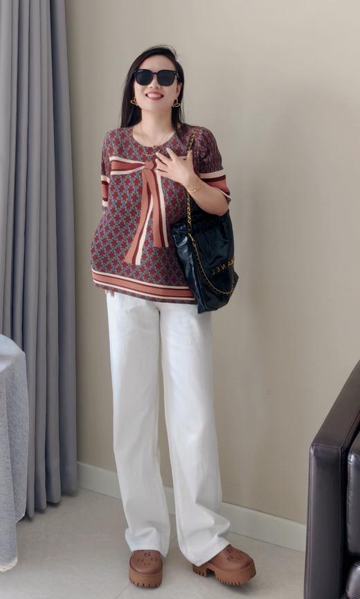 蝴蝶结三宅小A显瘦衫 商品图7