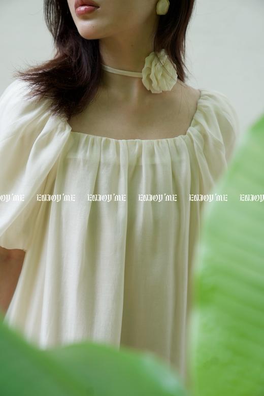 【门店同款】ENJOY夏季浪漫-温柔方领花朵连衣裙 157501153 商品图3