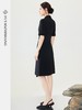 IWY/扶摇系列 黑色夏季高级感新中式拼接西装裙FYQ314 商品缩略图4