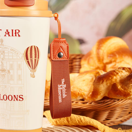 大英博物馆 欧洲文化艺术系列 热气球 便携咖啡 保冷 保温杯 内胆316不锈钢 外壳304不锈钢 容量500ml 商品图3