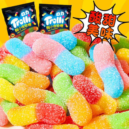 【自营】Trolli德国口力四款造型水果软糖 216g 商品图5