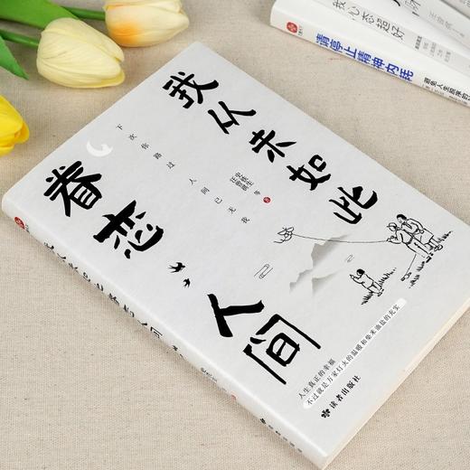 我从未如此眷恋人间 正版史铁生季羡林丰子恺余光中汪曾祺等联手 商品图3