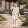 女童短袖旗袍裙24年夏季新款儿童中国风连衣裙复古宝宝汉服网红仙 _HLY 商品缩略图7