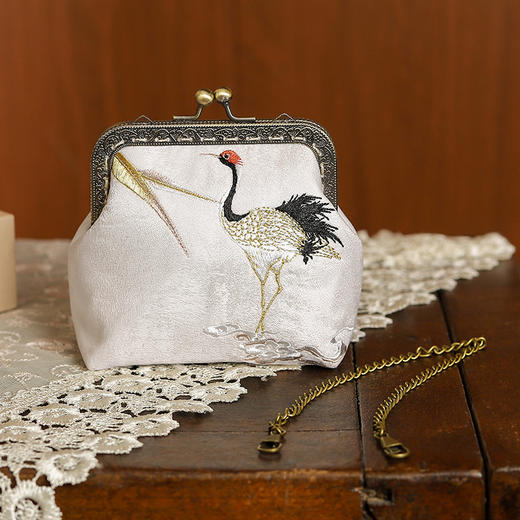 国风零钱包 ，古风旗袍宴会小挎包JX-零钱包 商品图1