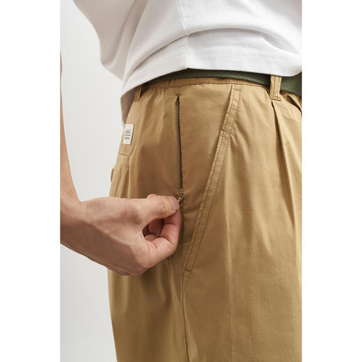 吃茶去chichaqu棉尼龙轻薄复古长裤宽松休闲春夏男女百搭 商品图5