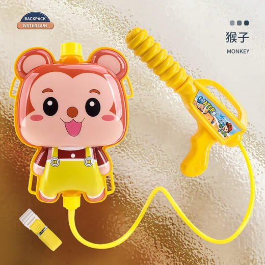 【夏日清凉！水枪大作战】在夏日里尽情体验欢乐时光，训练宝宝大脑和肢体的协调能力，儿童打水仗背包水枪抽拉式玩具喷水枪L 商品图7