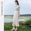 IWY/扶摇系列 绿色夏季新中式国风盘扣衬衫半裙FYB362+FYS353 商品缩略图3
