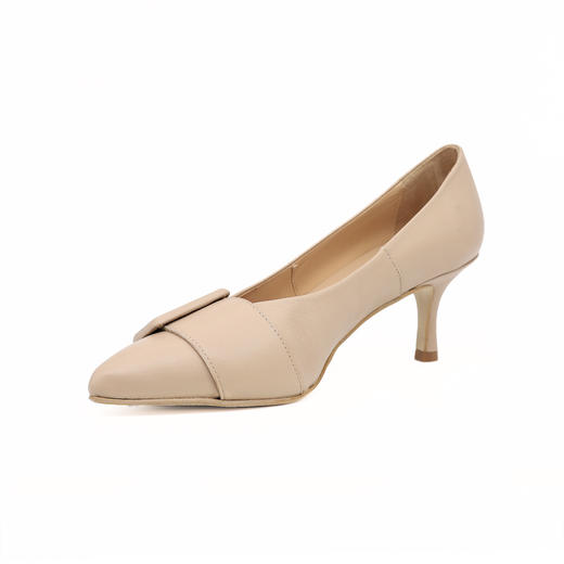 #限时特价#西班牙原产优雅舒适女款时装鞋裸色6021 商品图4