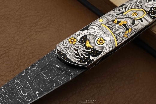 三希堂  现代刀系列  鬼武士  未开刃 商品图3