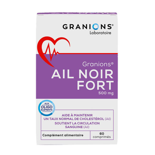 Granions有机铬黑蒜片 60片/盒 商品图4