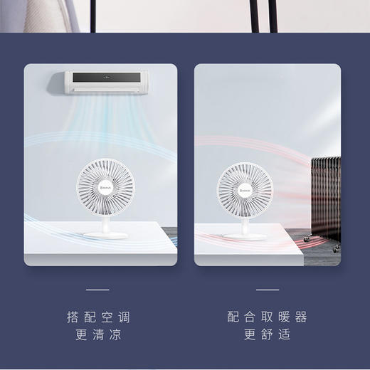 【出口高品质】SEMA新款USB风扇  迷你便携式usb充电静桌面风扇 商品图2