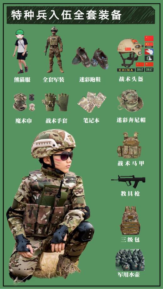 【夏令营】2024年大魔王军事夏令营·14天特种兵 商品图11