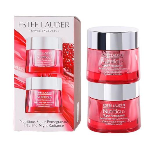 美国 Estee Lauder 雅诗兰黛 红石榴鲜活亮采日霜50ml+晚霜50ml 商品图2