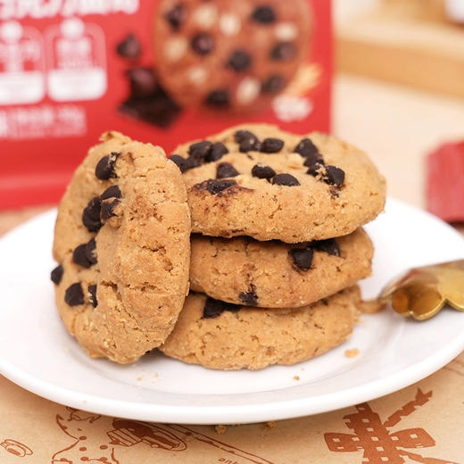 国产ZEK燕麦水果巧克力曲奇饼干150g 商品图4