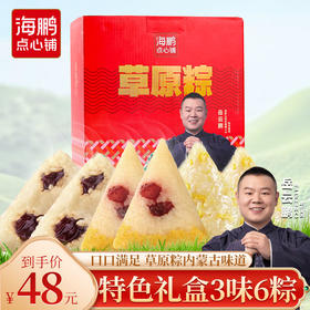【端午礼盒】海鹏粽享草原礼600g